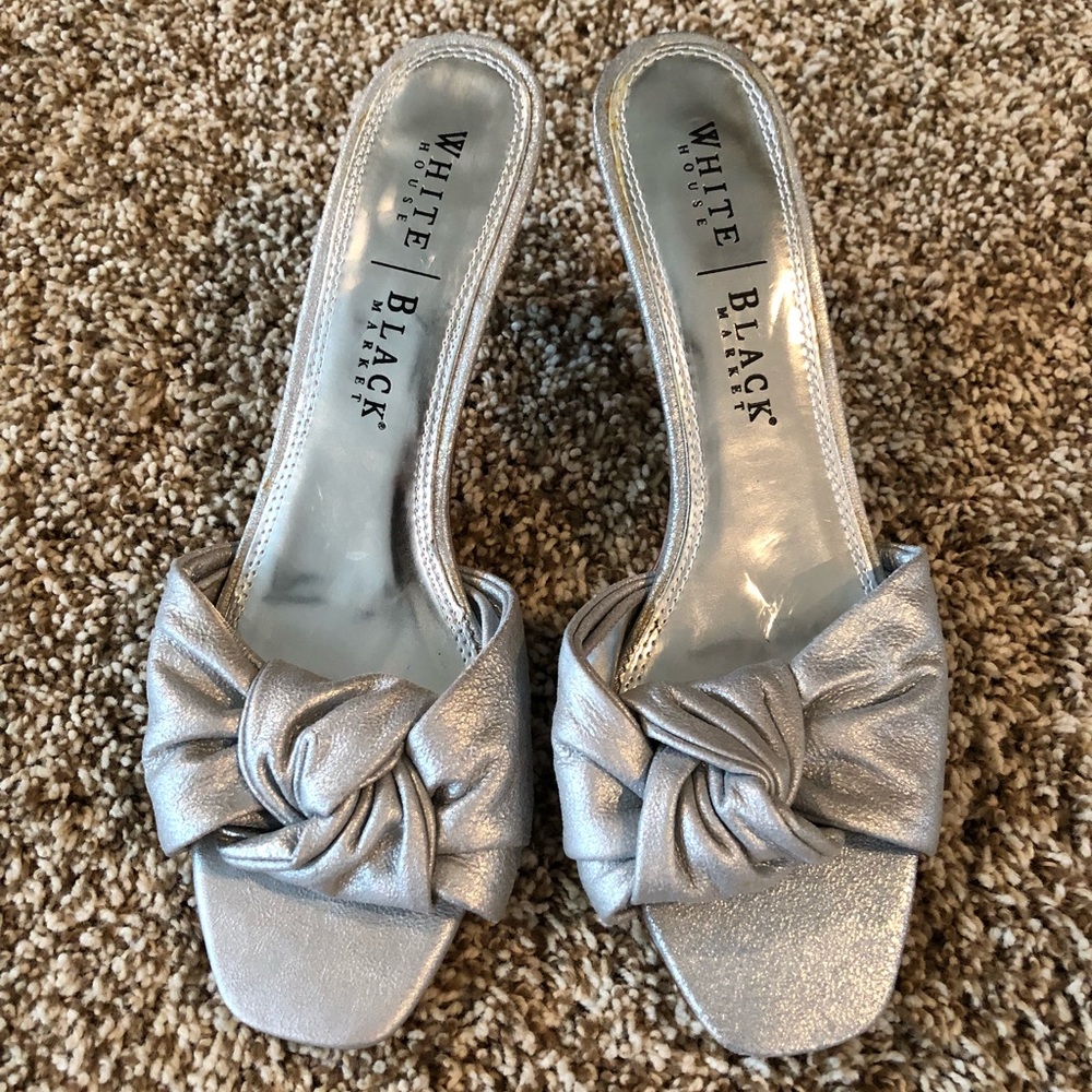White House Black Market *Never Worn Low Heels*